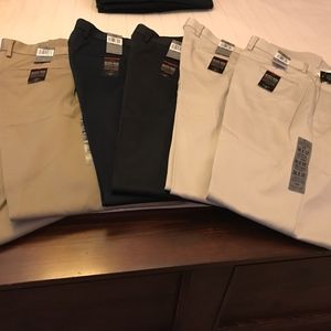 Mens Dockers D3 Flat Front Never Iron Dress Pant